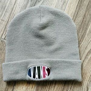 Vans Off The Wall Gray Beanie with Logo